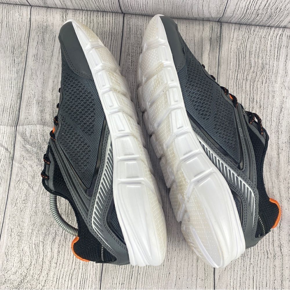 Fila Memory Vernato Running Shoes Gray Orange 11 1RM00172-065 - Picture 5 of 9